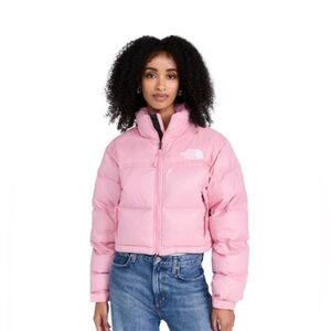 The North Face Women's Nupste 700 Short Puffer ORCHID PINK!!